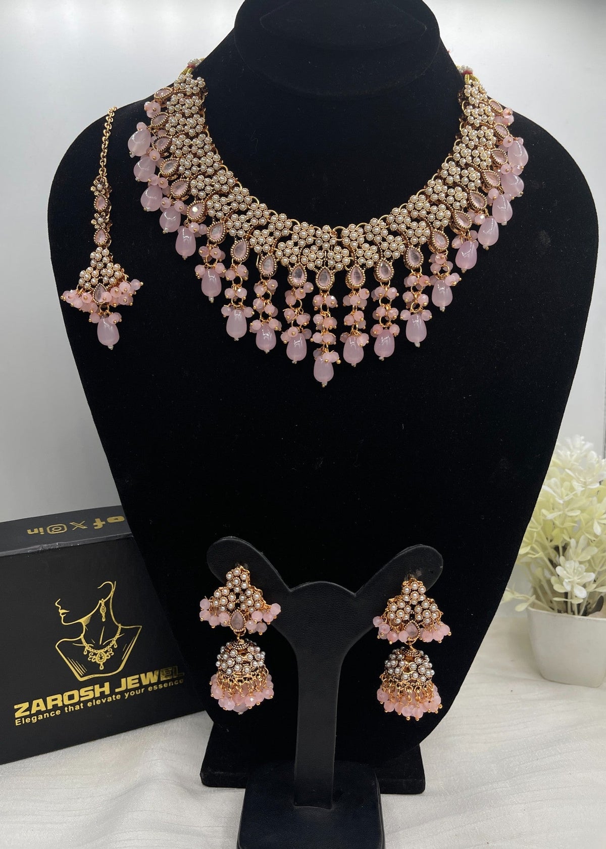 Shop the Eden Necklace Set from Zarosh Jewel