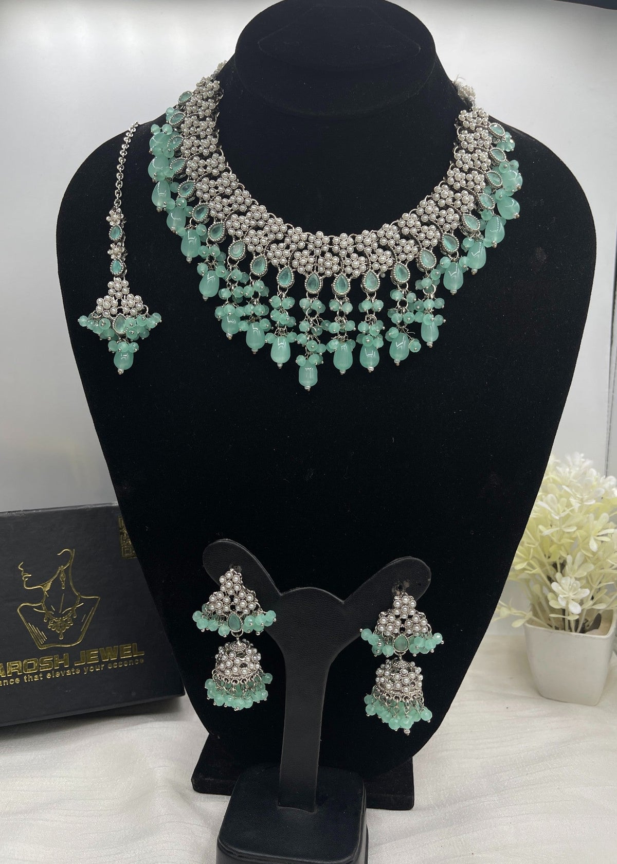 Shop the Eden Necklace Set from Zarosh Jewel