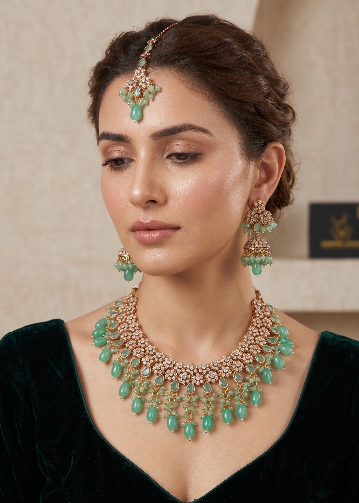 Shop the Eden Necklace Set from Zarosh Jewel
