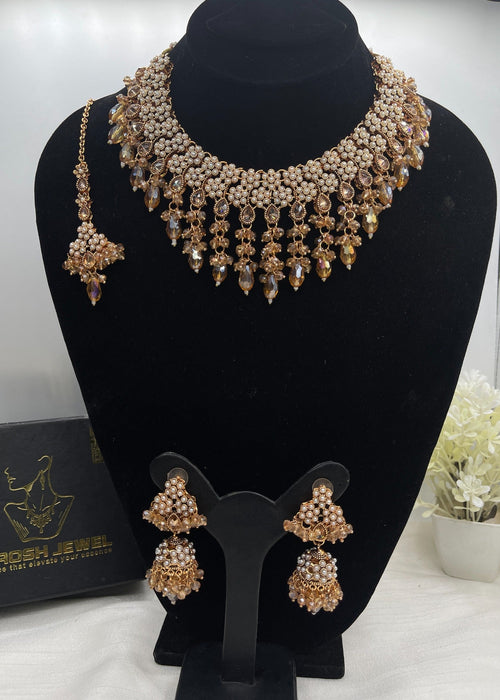 Shop the Eden Necklace Set from Zarosh Jewel