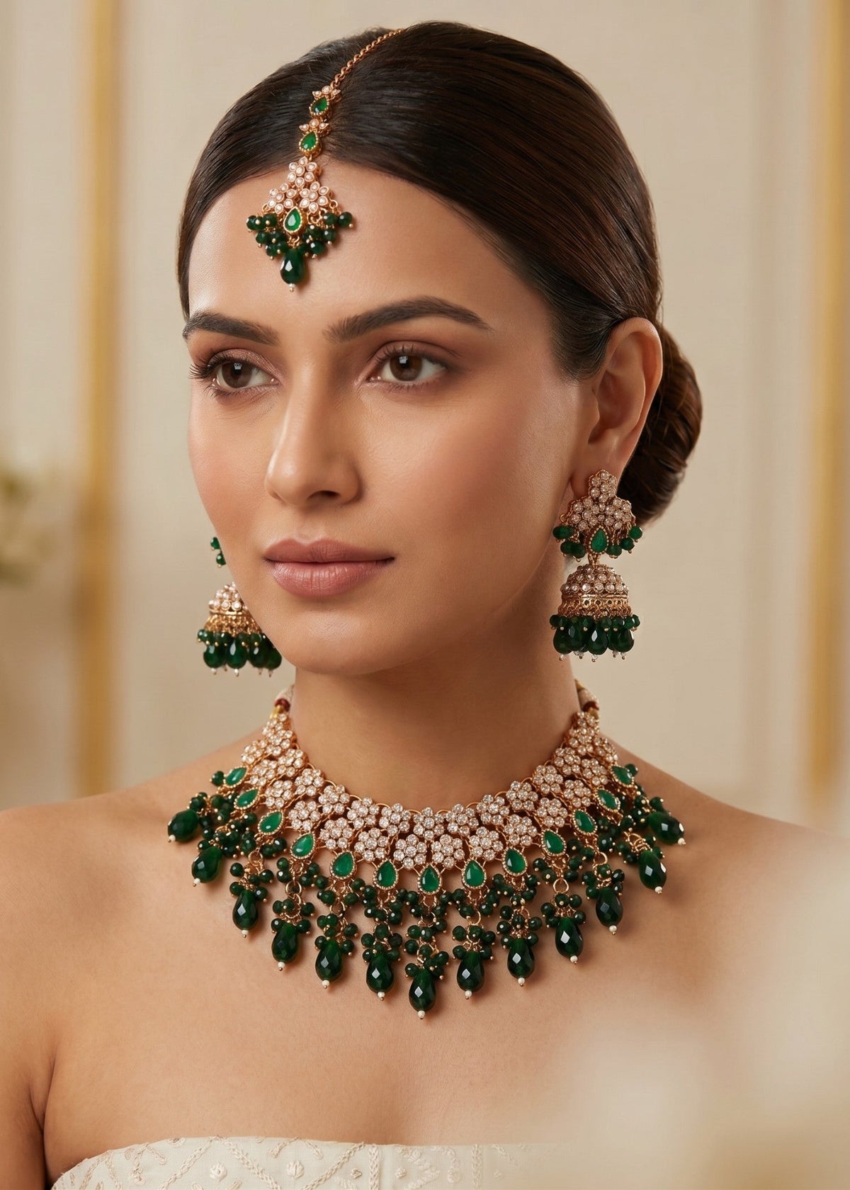Shop the Eden Necklace Set from Zarosh Jewel
