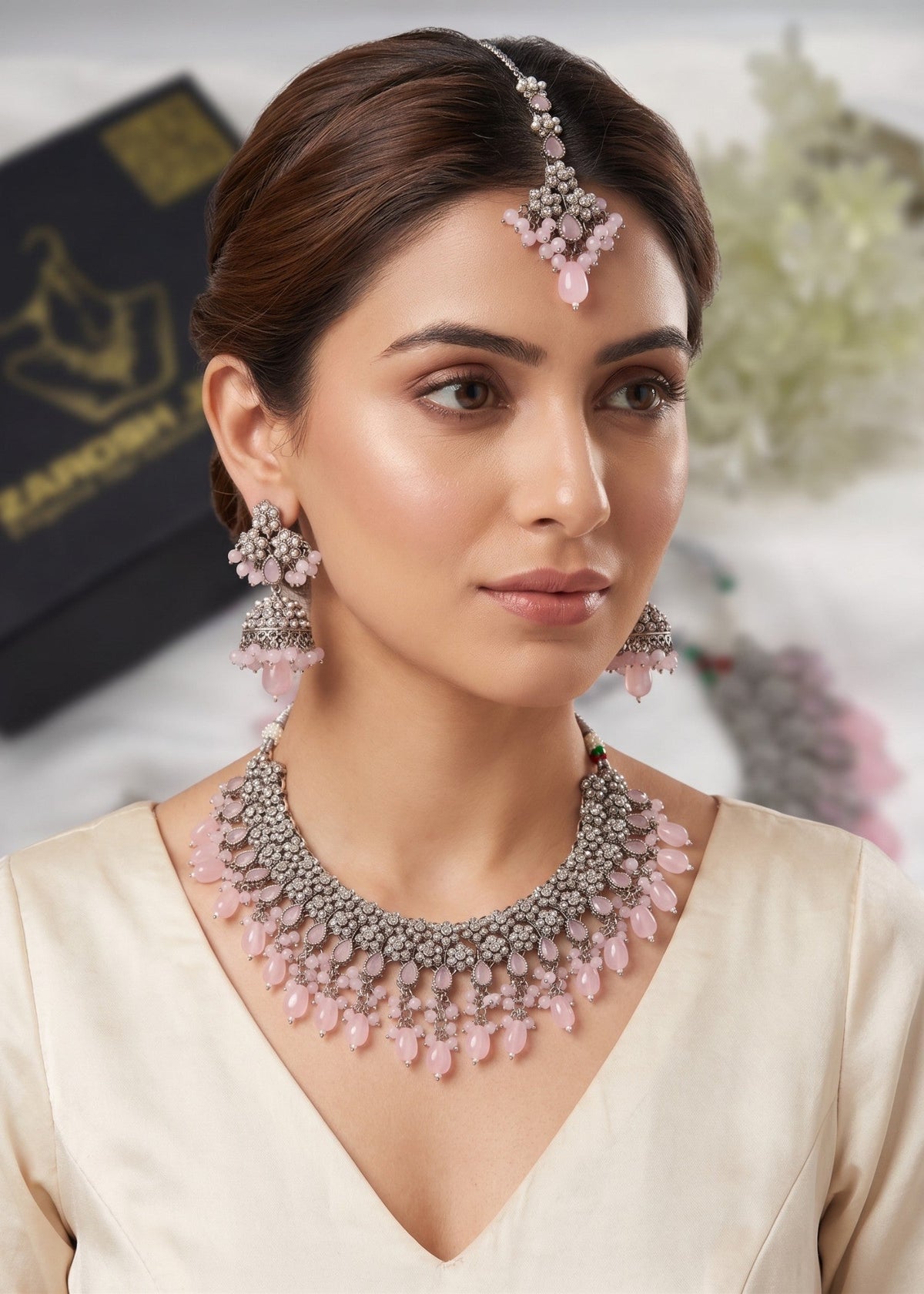 Shop the Eden Necklace Set from Zarosh Jewel