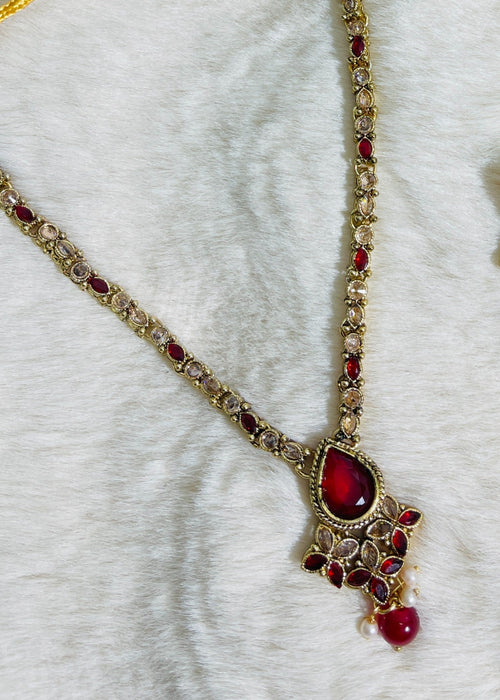 Shop the Elanora Bloom Necklace Set from Zarosh Jewel
