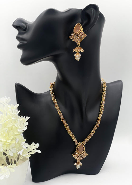 Shop the Elanora Bloom Necklace Set from Zarosh Jewel