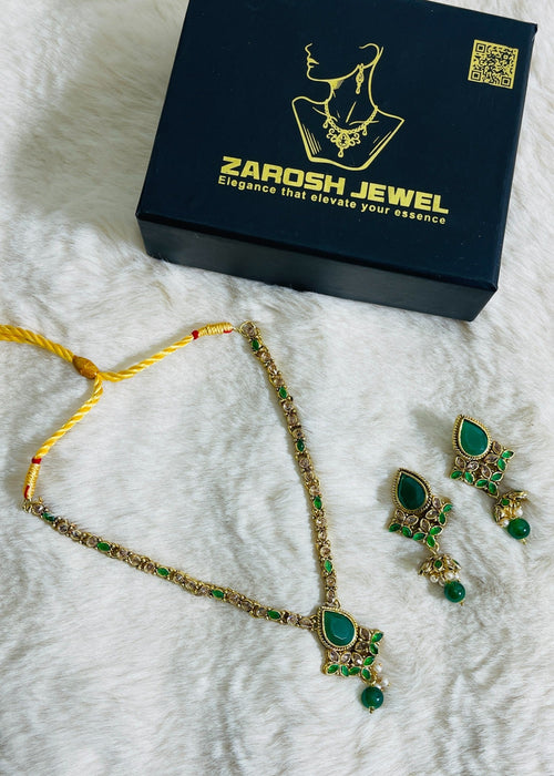 Shop the Elanora Bloom Necklace Set from Zarosh Jewel