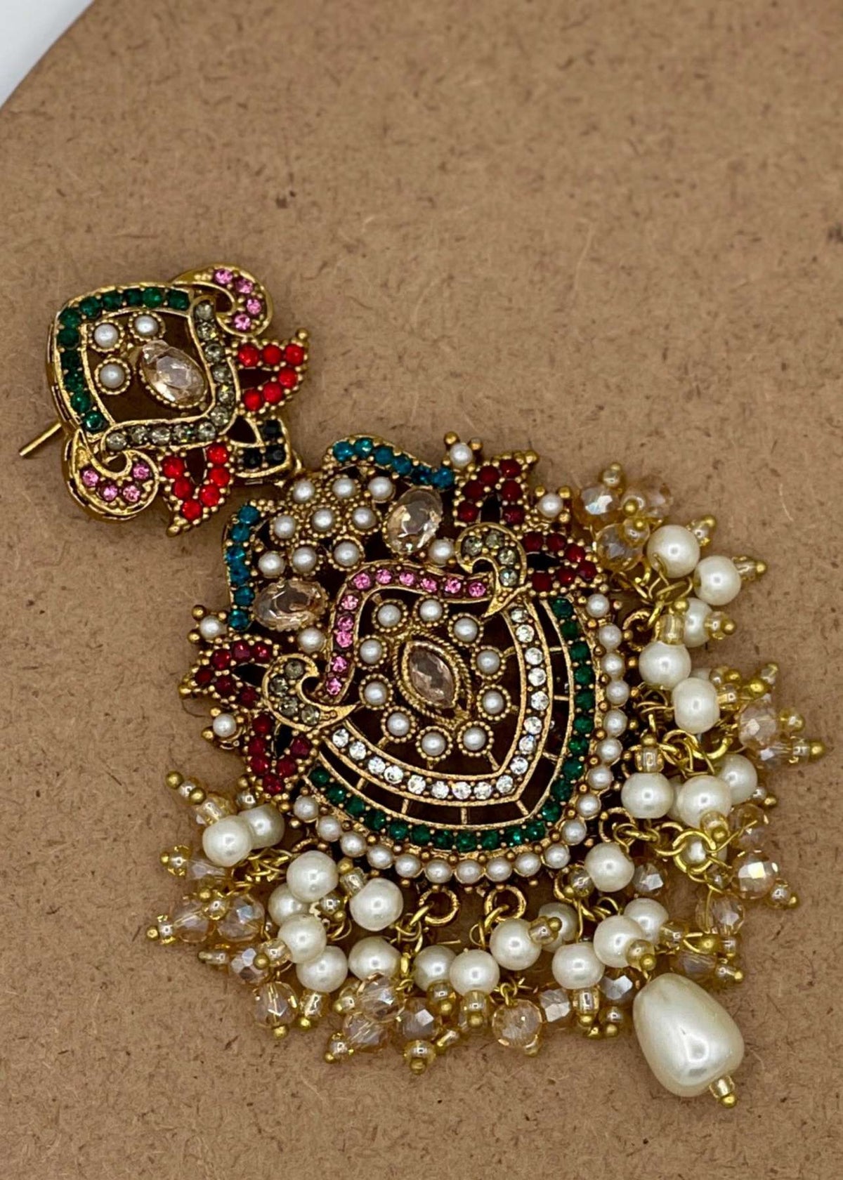 Shop the Elaris Regal Pearl Choker Set from Zarosh Jewel
