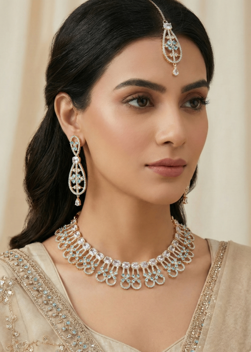 Shop the Elena Necklace Set from Zarosh Jewel