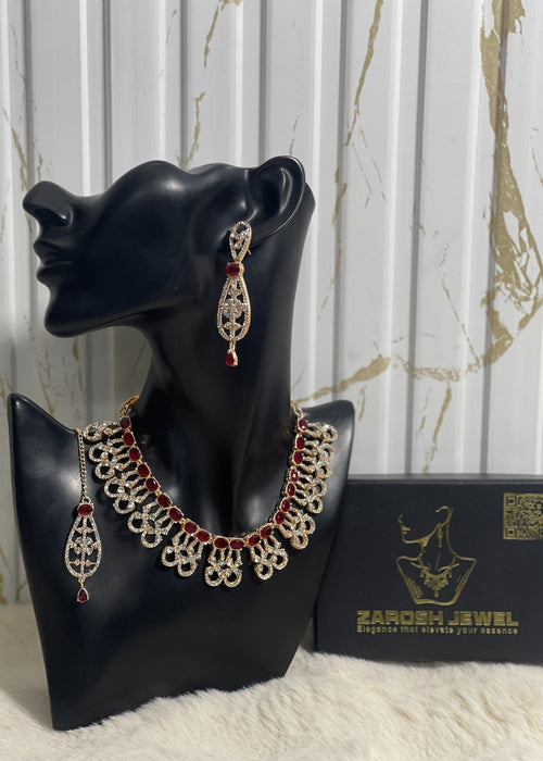 Shop the Elena Necklace Set from Zarosh Jewel