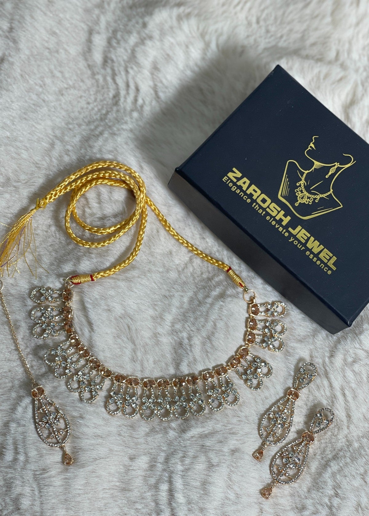 Shop the Elena Necklace Set from Zarosh Jewel