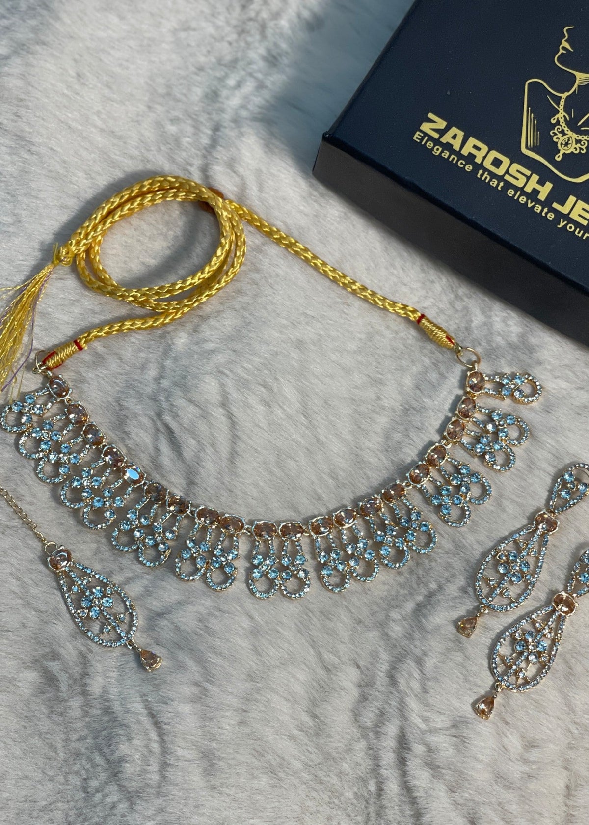 Shop the Elena Necklace Set from Zarosh Jewel