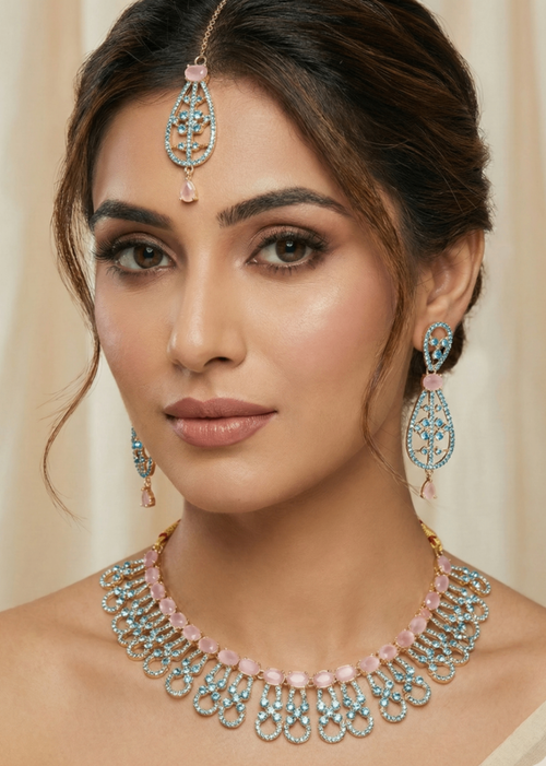 Shop the Elena Necklace Set from Zarosh Jewel