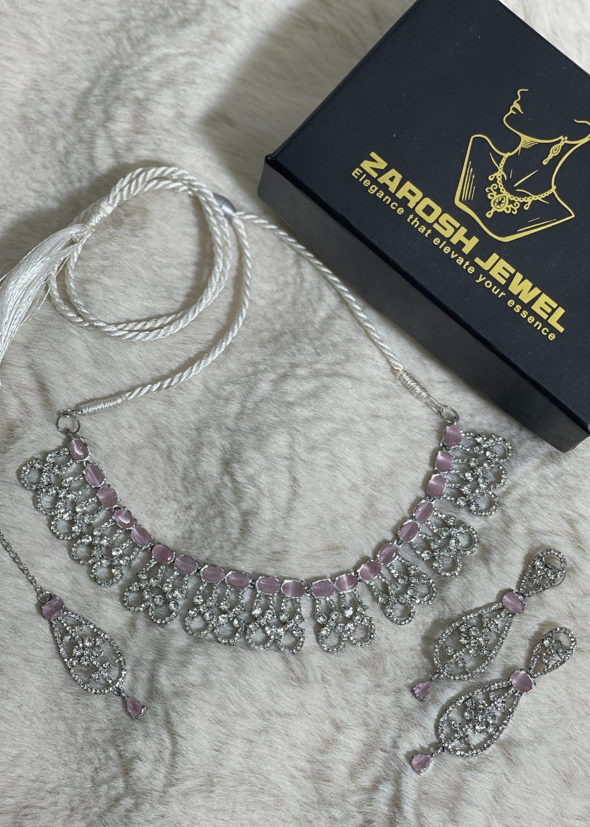 Shop the Elena Necklace Set from Zarosh Jewel