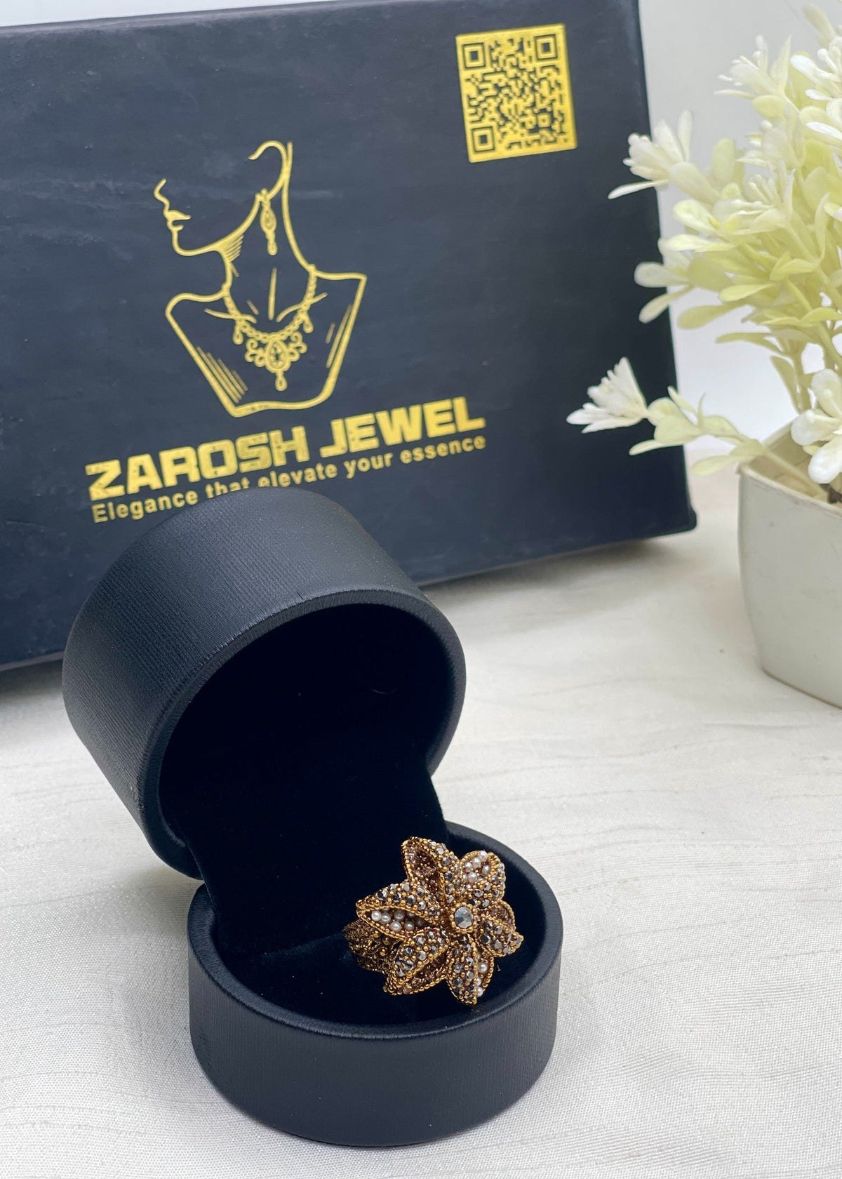 Shop the Elif Ring from Zarosh Jewel