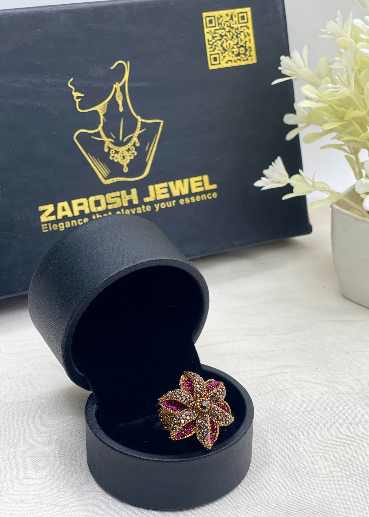 Shop the Elif Ring from Zarosh Jewel