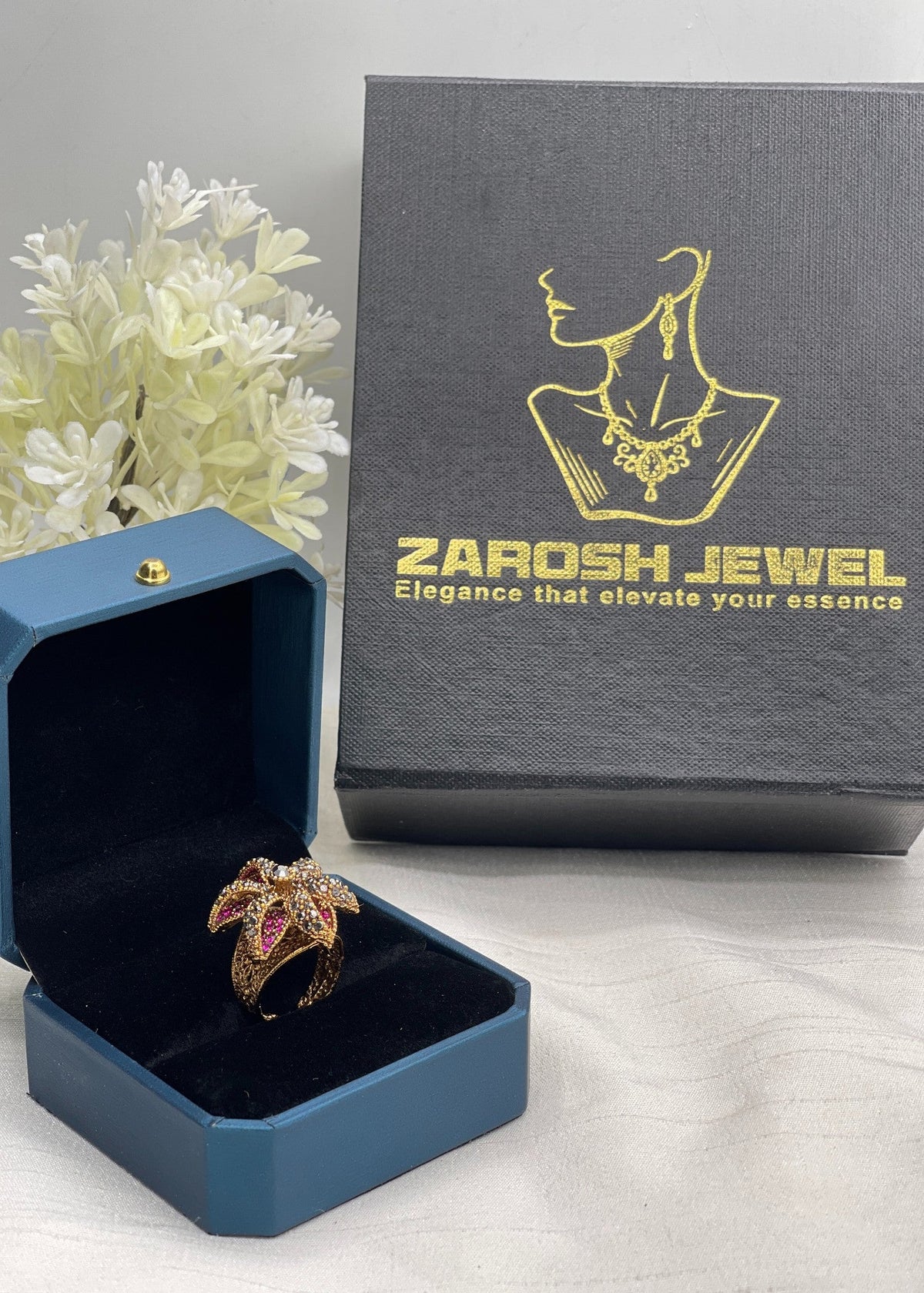 Shop the Elif Ring from Zarosh Jewel