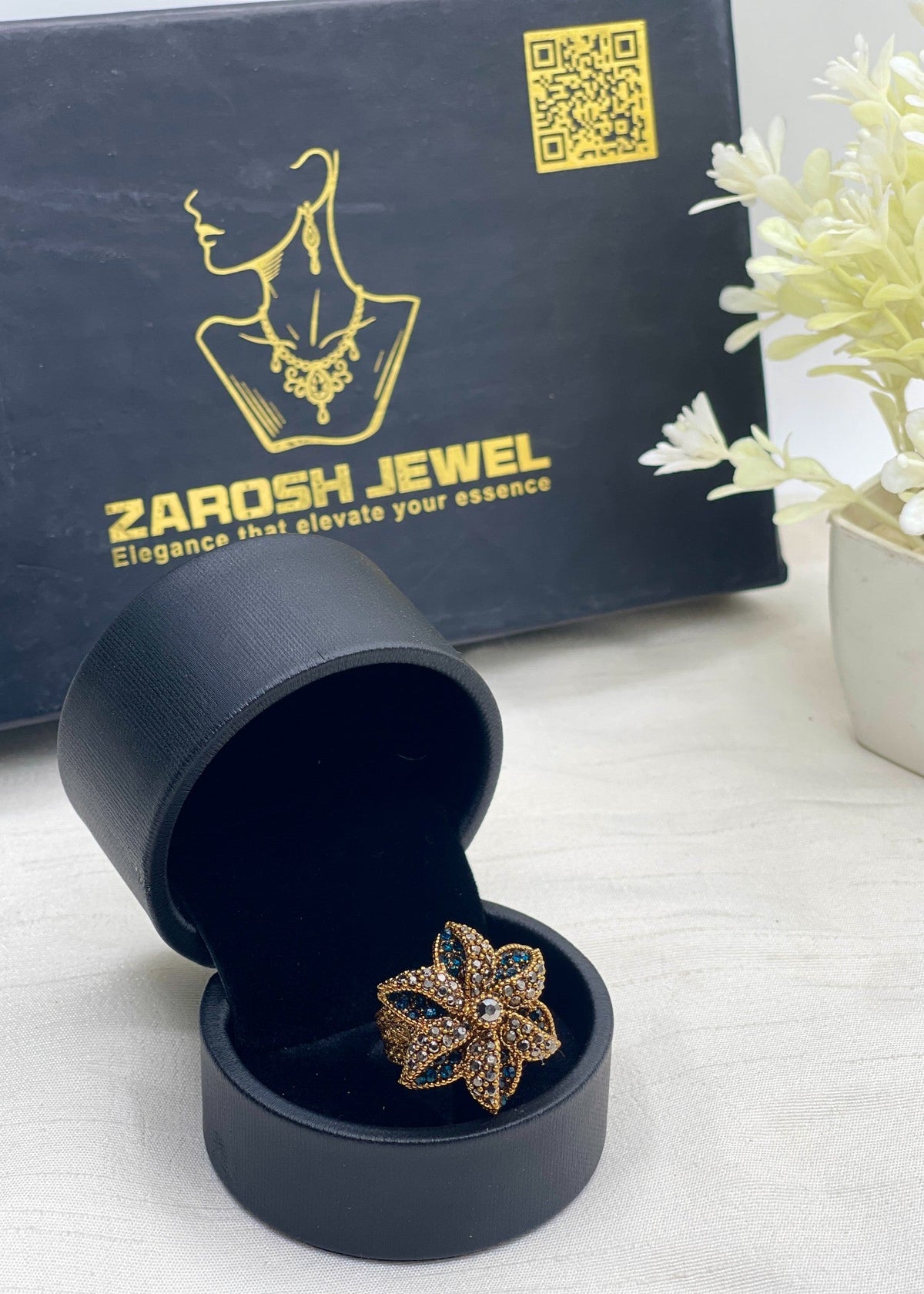 Shop the Elif Ring from Zarosh Jewel