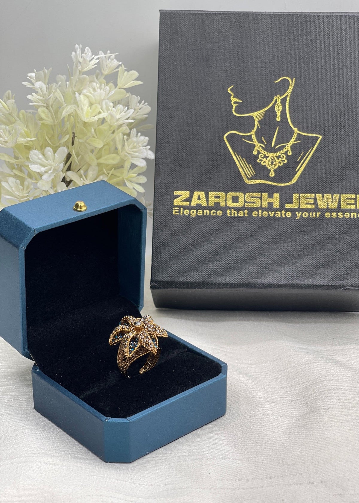Shop the Elif Ring from Zarosh Jewel