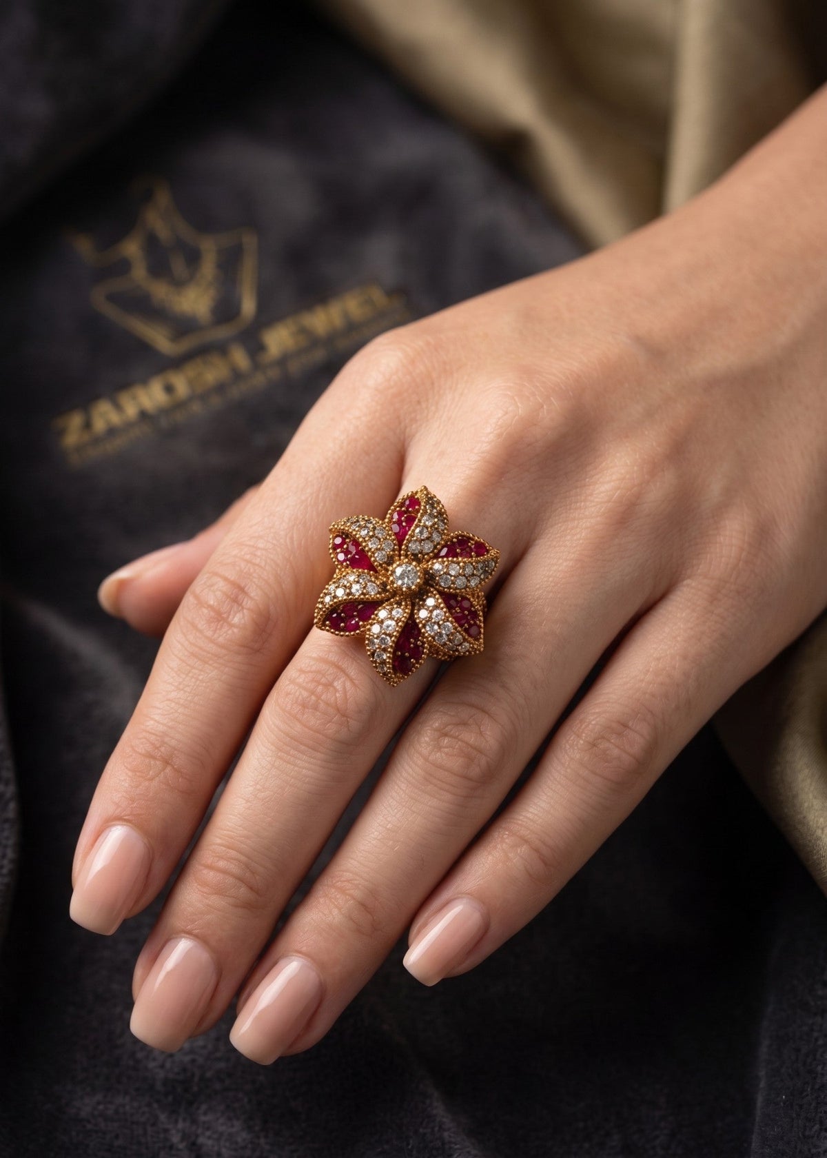 Shop the Elif Ring from Zarosh Jewel