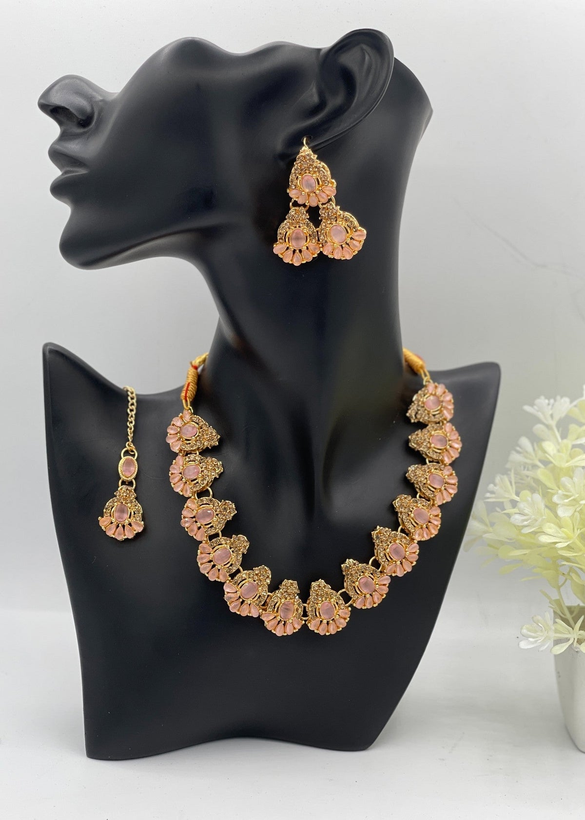 Shop the Elowen Radiance Necklace Set from Zarosh Jewel