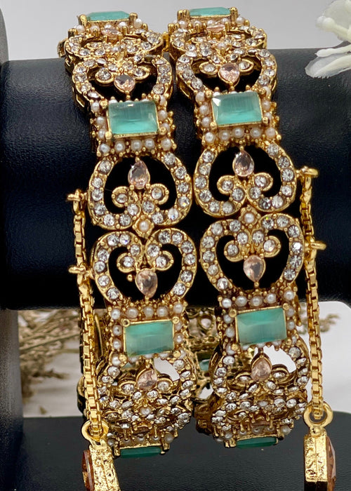 Shop the Elysian Charm Bangles Openable from Zarosh Jewel