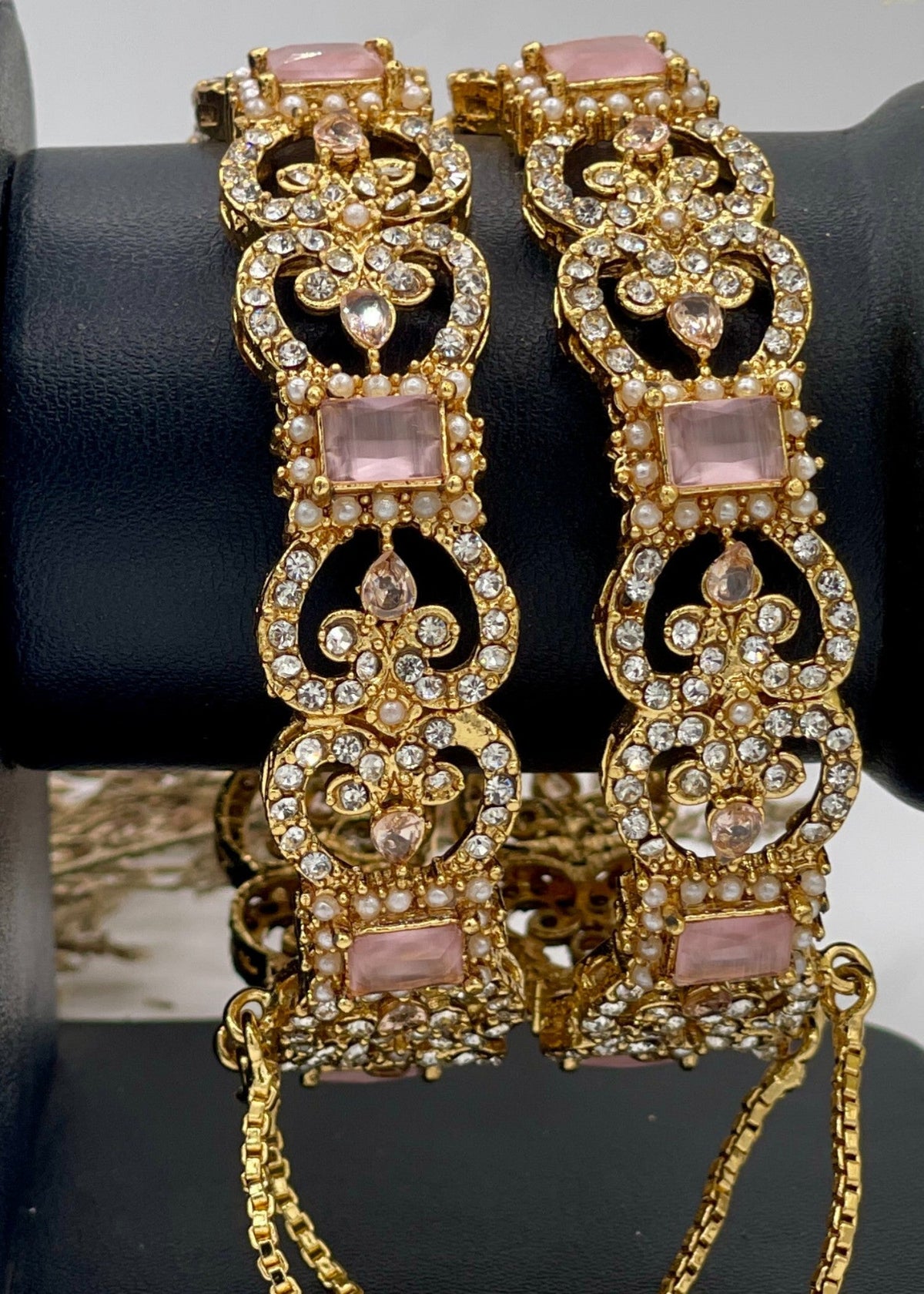 Shop the Elysian Charm Bangles Openable from Zarosh Jewel