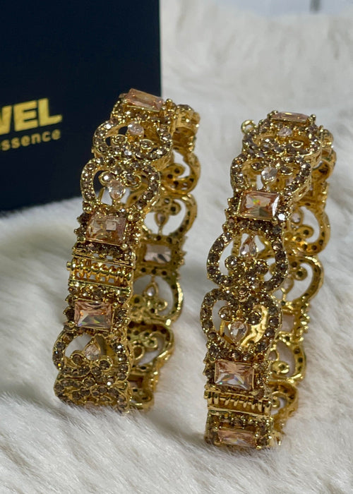 Shop the Elysian Charm Bangles Openable from Zarosh Jewel
