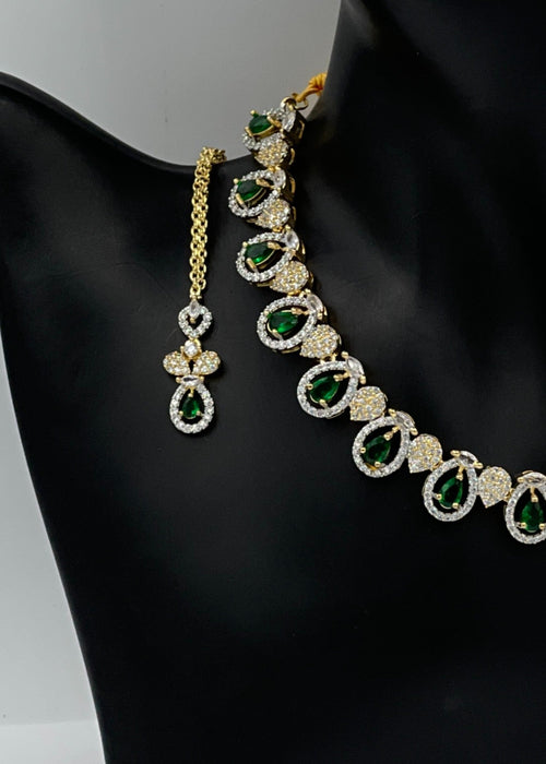 Shop the Emerald Cascade Luxury from Zarosh Jewel