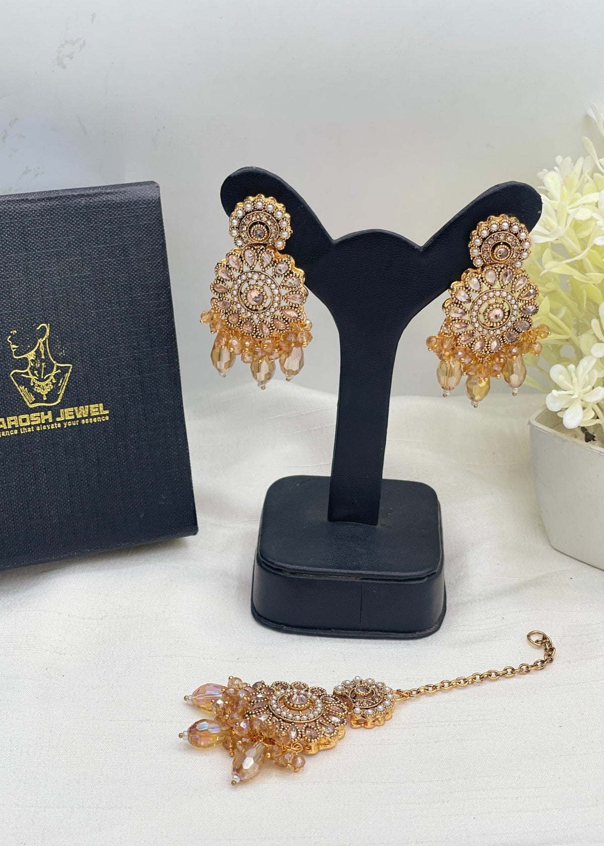 Shop the Emma Earrings Tikka from Zarosh Jewel