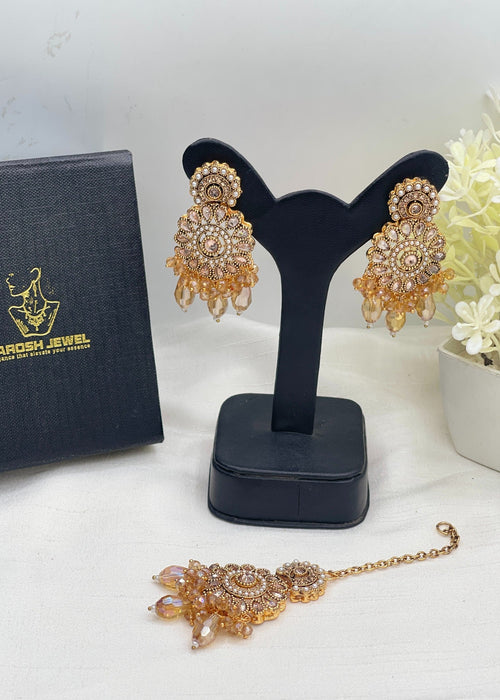 Shop the Emma Earrings Tikka from Zarosh Jewel