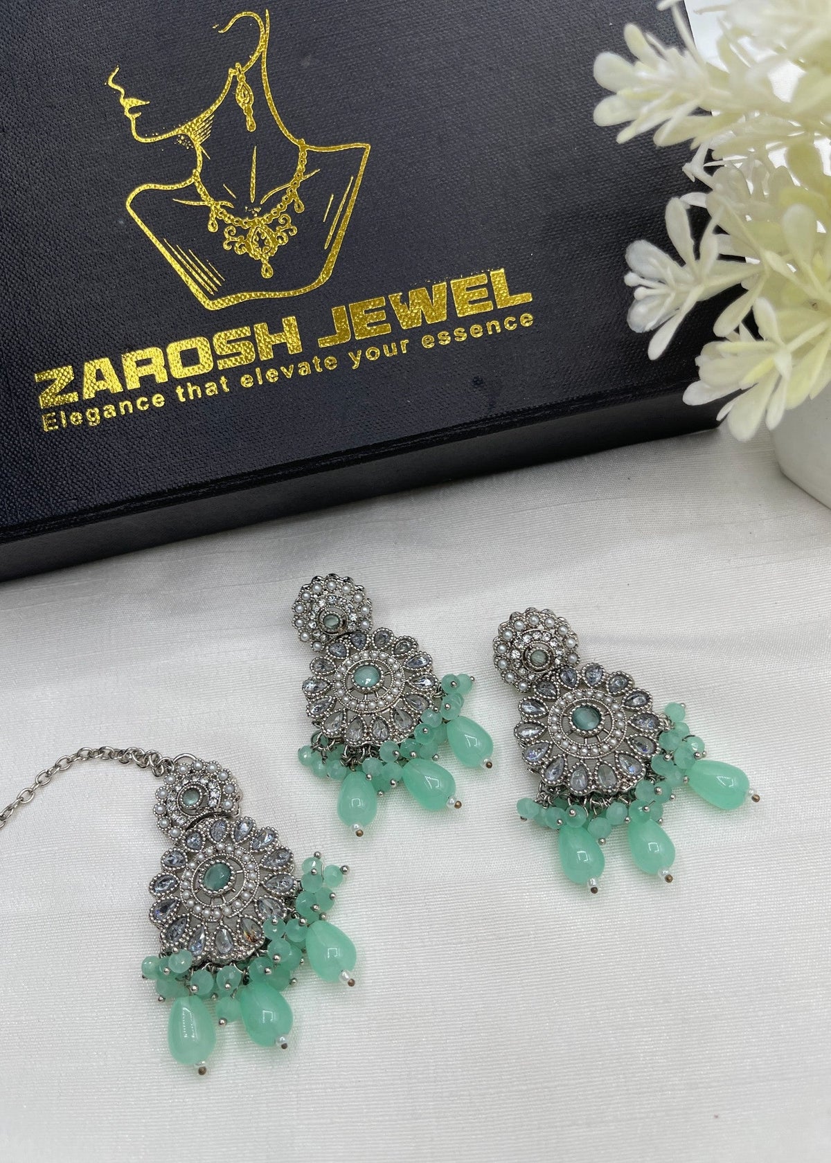 Shop the Emma Earrings Tikka from Zarosh Jewel