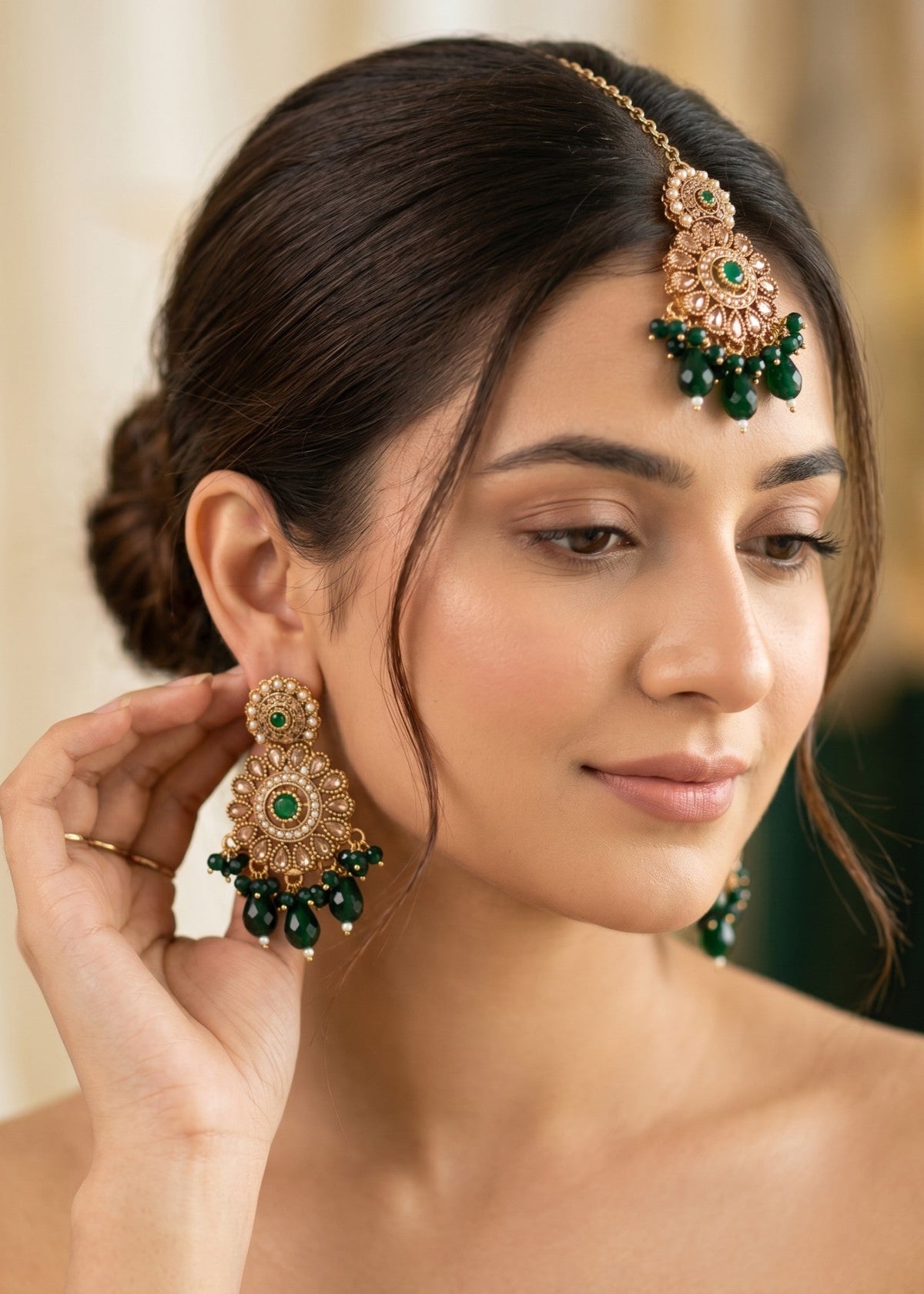 Shop the Emma Earrings Tikka from Zarosh Jewel