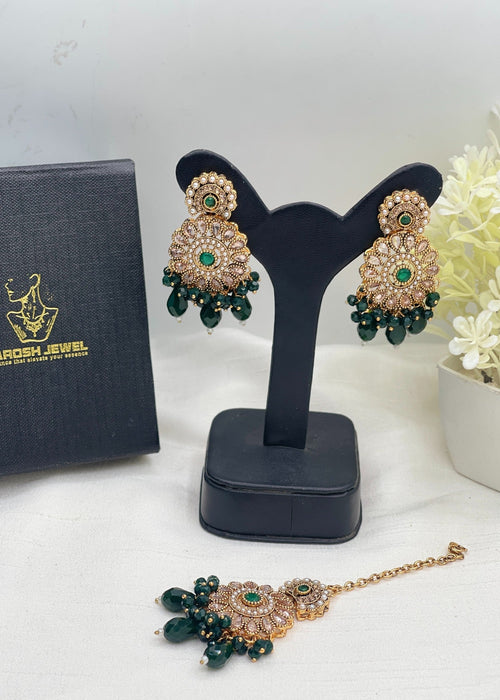 Shop the Emma Earrings Tikka from Zarosh Jewel