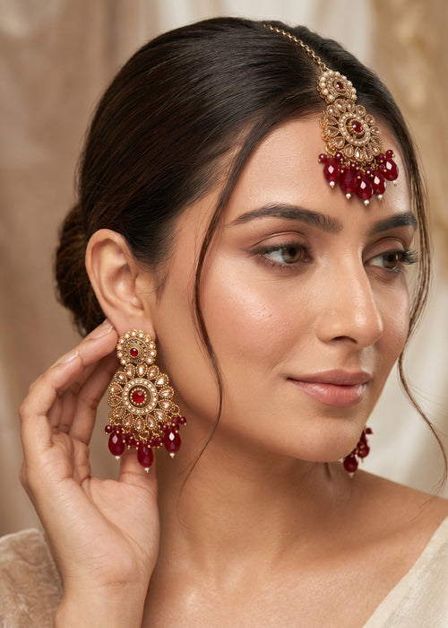 Shop the Emma Earrings Tikka from Zarosh Jewel