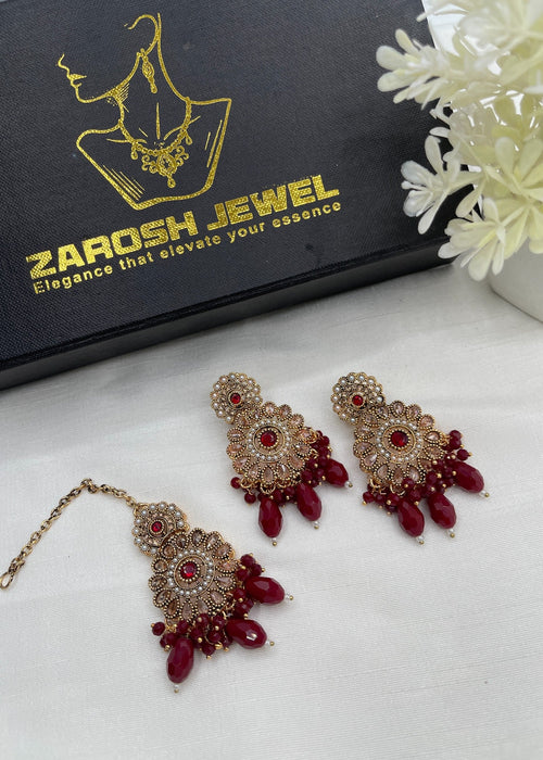 Shop the Emma Earrings Tikka from Zarosh Jewel