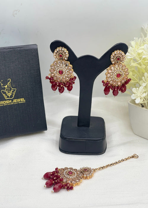 Shop the Emma Earrings Tikka from Zarosh Jewel
