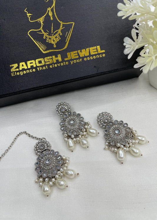 Shop the Emma Earrings Tikka from Zarosh Jewel