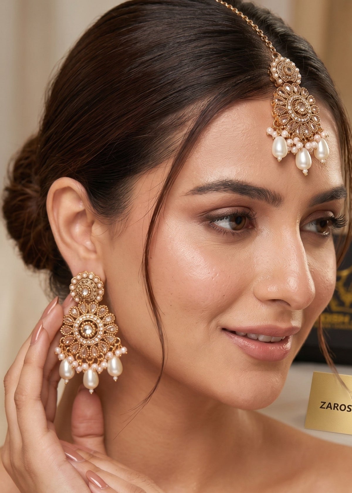 Shop the Emma Earrings Tikka from Zarosh Jewel