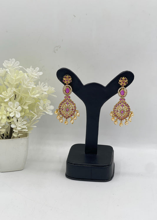 Shop the Empress Rose Earrings from Zarosh Jewel