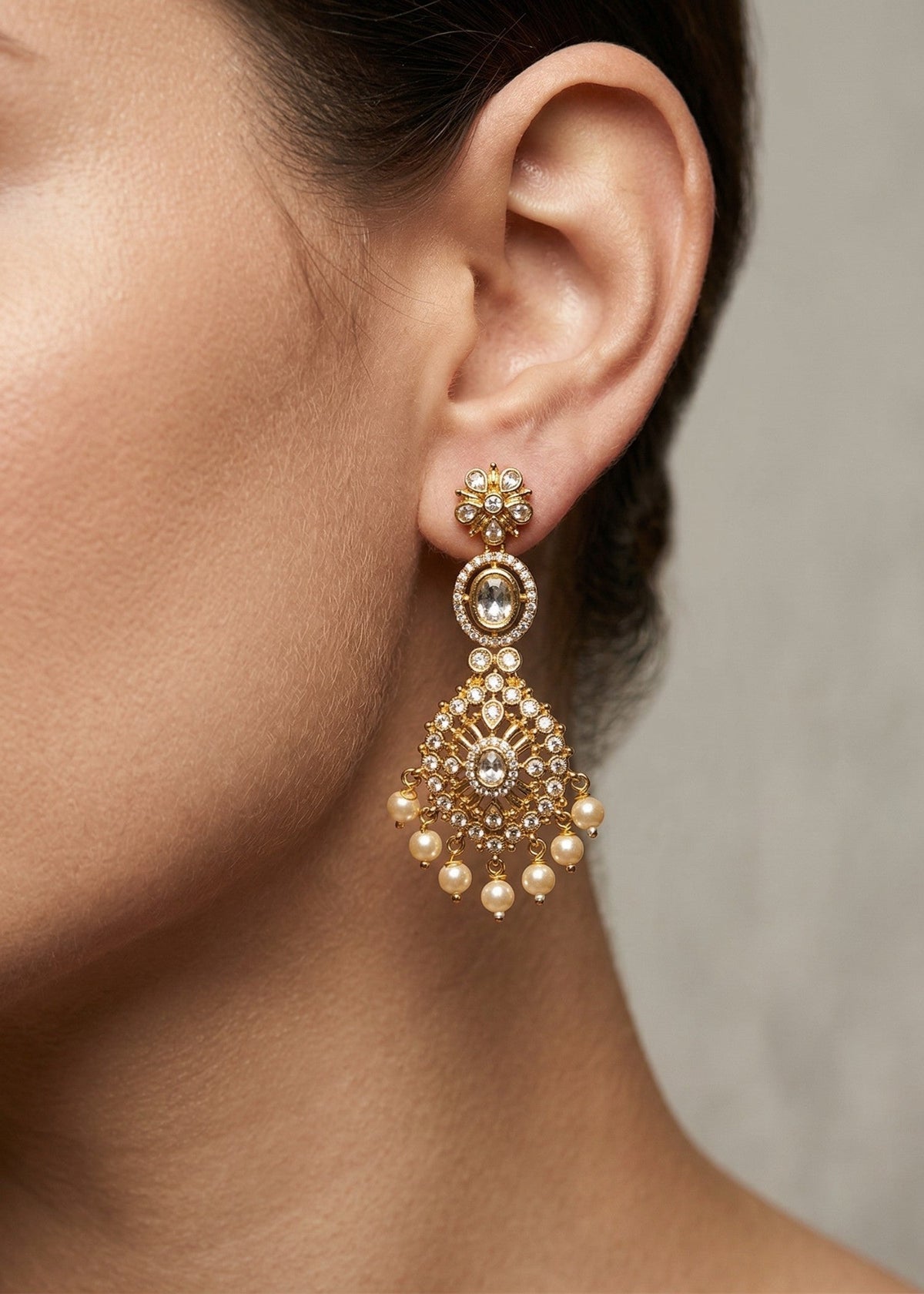 Shop the Empress Rose Earrings from Zarosh Jewel
