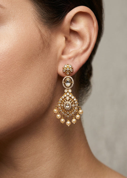 Shop the Empress Rose Earrings from Zarosh Jewel