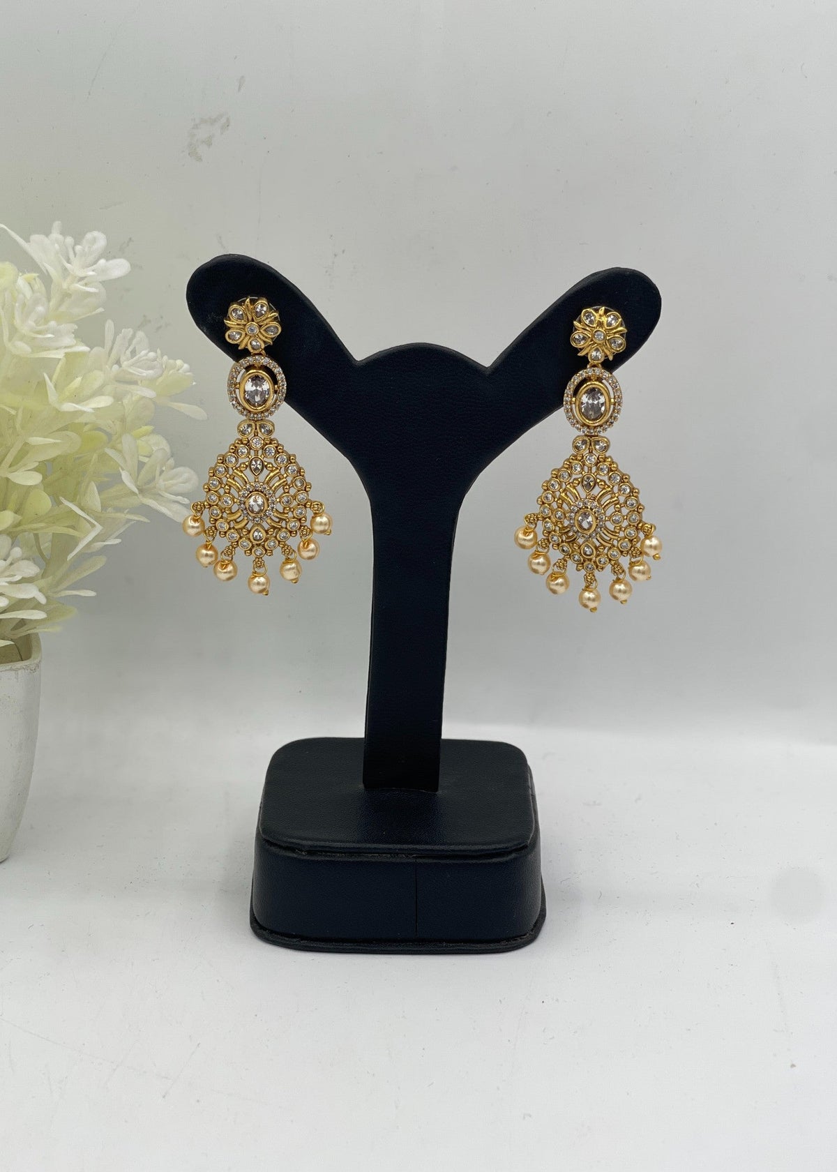 Shop the Empress Rose Earrings from Zarosh Jewel
