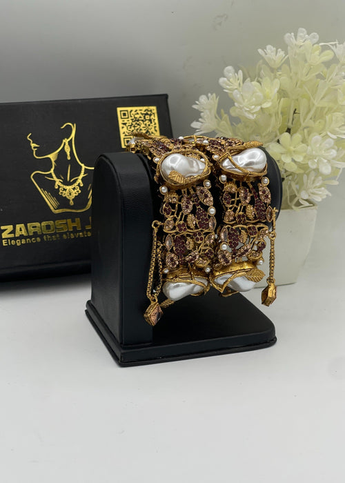 Shop the Eshaal Openable Bangles from Zarosh Jewel