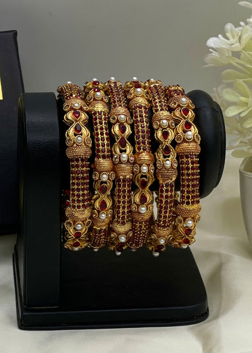 Shop the Eshal Luxe Bangles from Zarosh Jewel