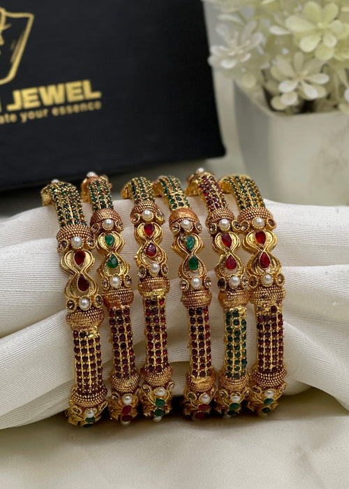 Shop the Eshal Luxe Bangles from Zarosh Jewel