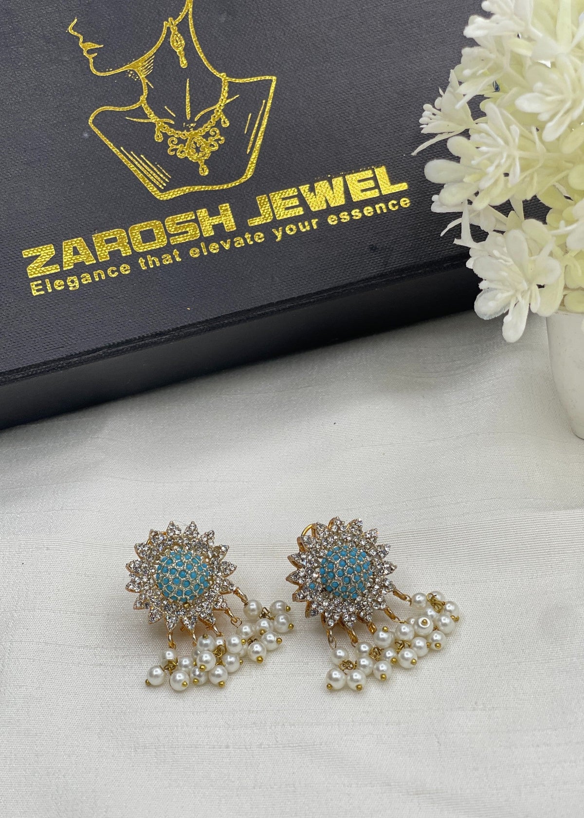 Shop the Esme Earrings from Zarosh Jewel