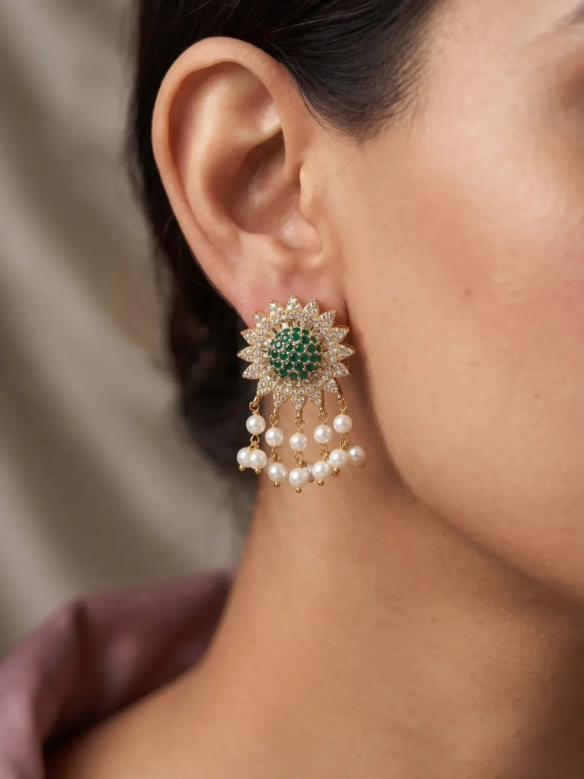 Shop the Esme Earrings from Zarosh Jewel