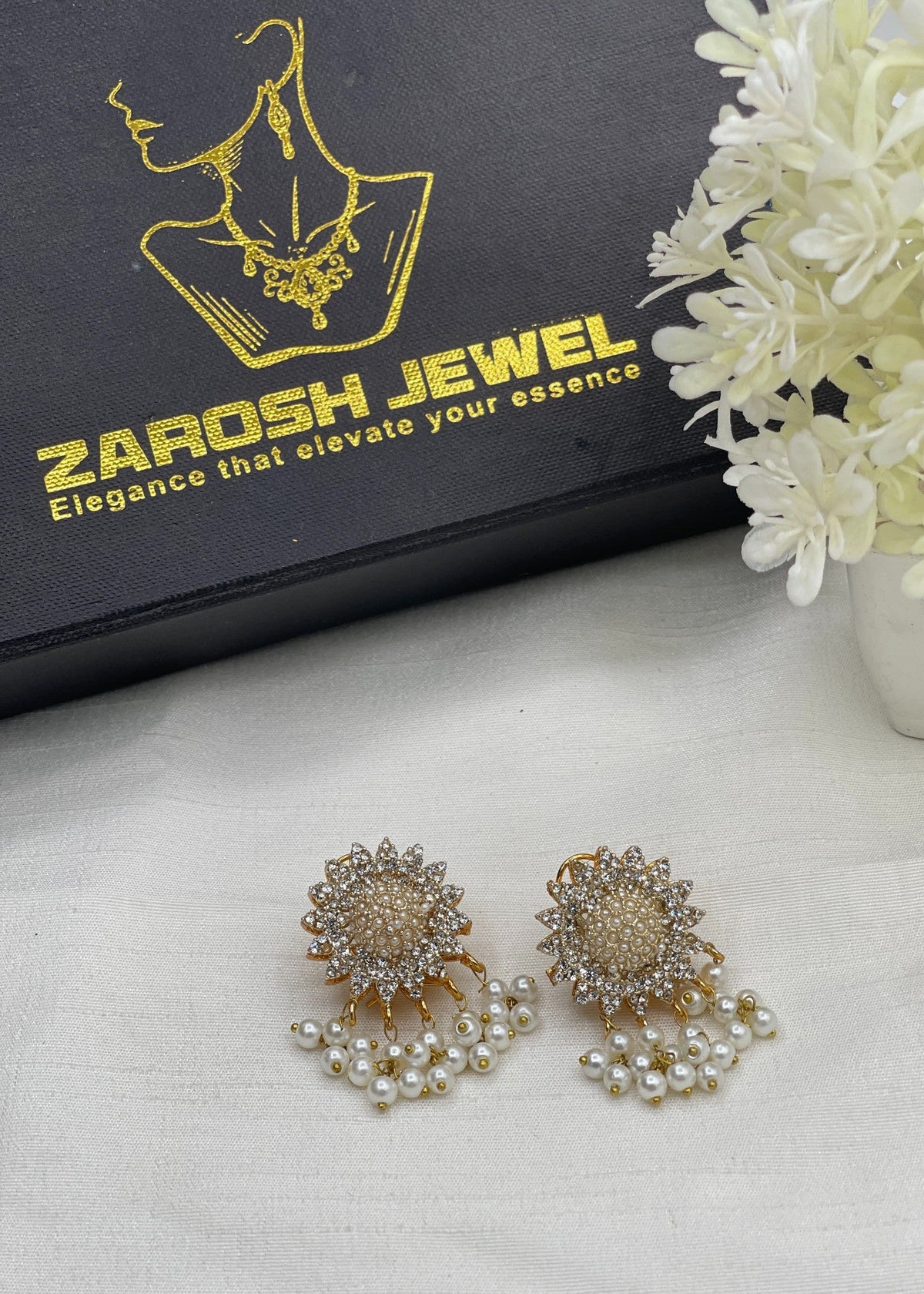 Shop the Esme Earrings from Zarosh Jewel