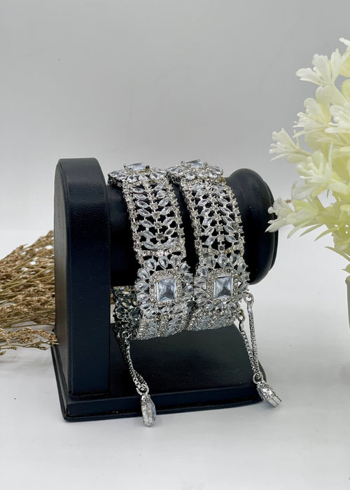 Shop the Ethereal Grace Bangles Openable from Zarosh Jewel