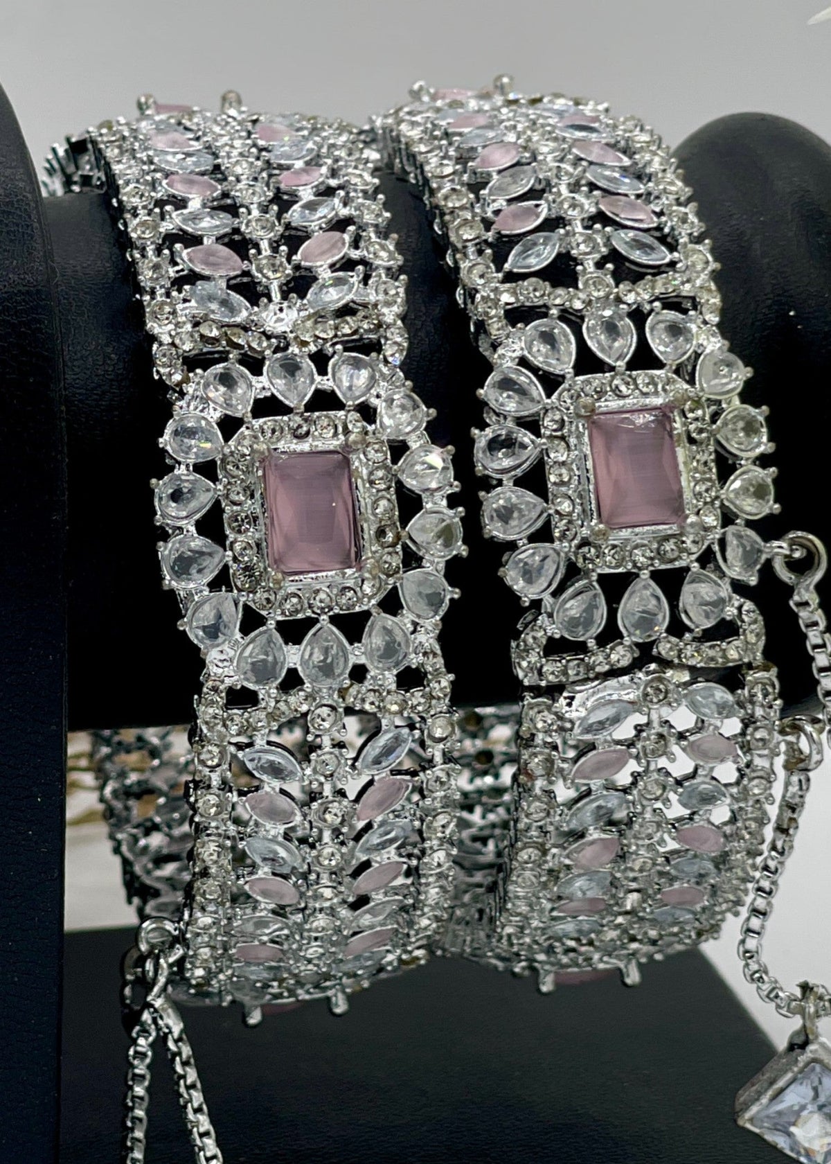 Shop the Ethereal Grace Bangles Openable from Zarosh Jewel