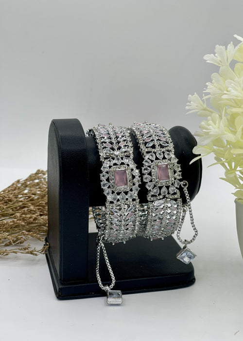 Shop the Ethereal Grace Bangles Openable from Zarosh Jewel